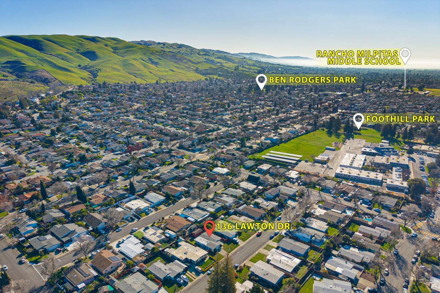 Detail Gallery Image 27 of 27 For 136 Lawton Dr, Milpitas,  CA 95035 - 3 Beds | 1/1 Baths