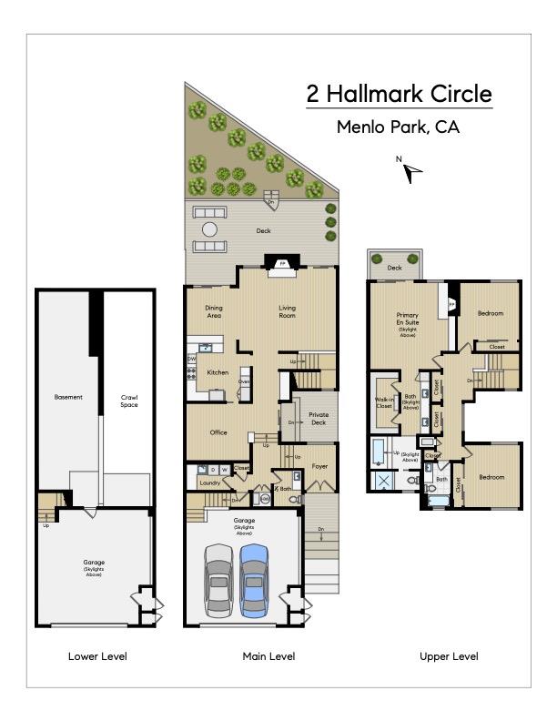 Detail Gallery Image 38 of 38 For 2 Hallmark Cir, Menlo Park,  CA 94025 - 3 Beds | 2 Baths