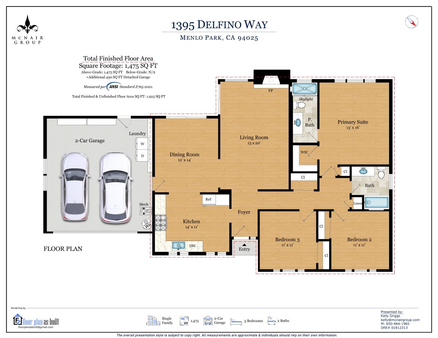 Detail Gallery Image 39 of 40 For 1395 Delfino Way, Menlo Park,  CA 94025 - 3 Beds | 2 Baths