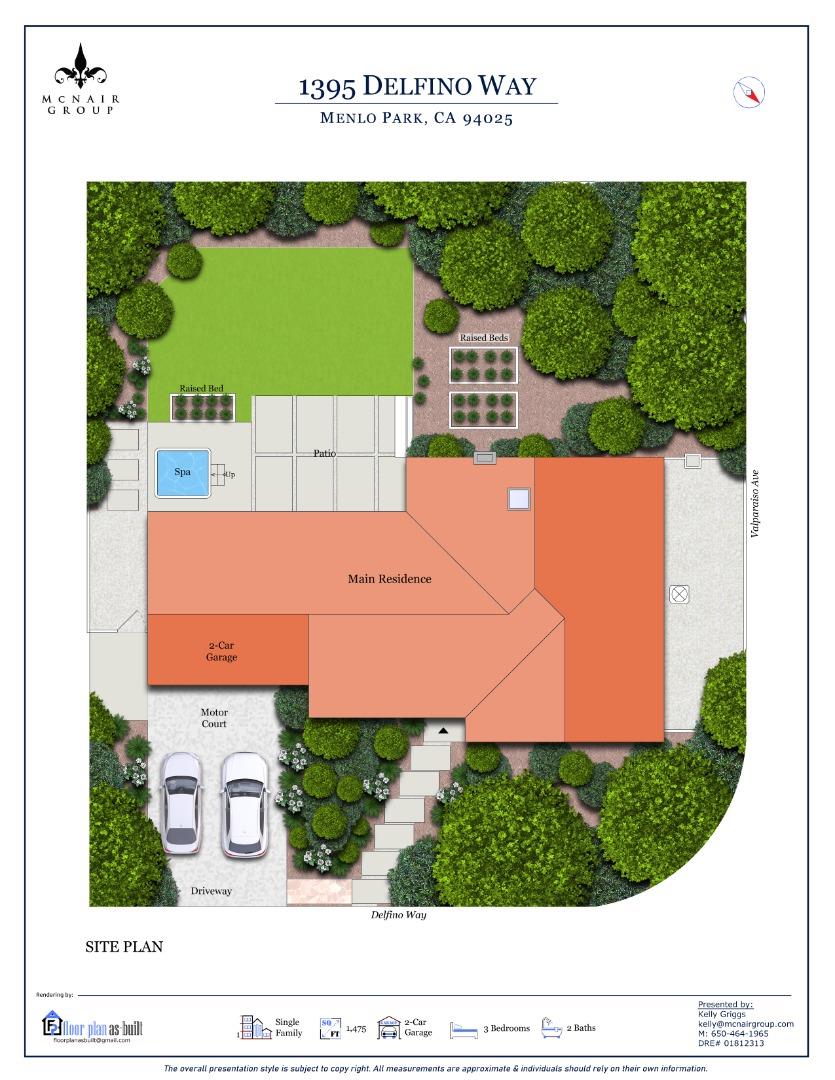 Detail Gallery Image 40 of 40 For 1395 Delfino Way, Menlo Park,  CA 94025 - 3 Beds | 2 Baths