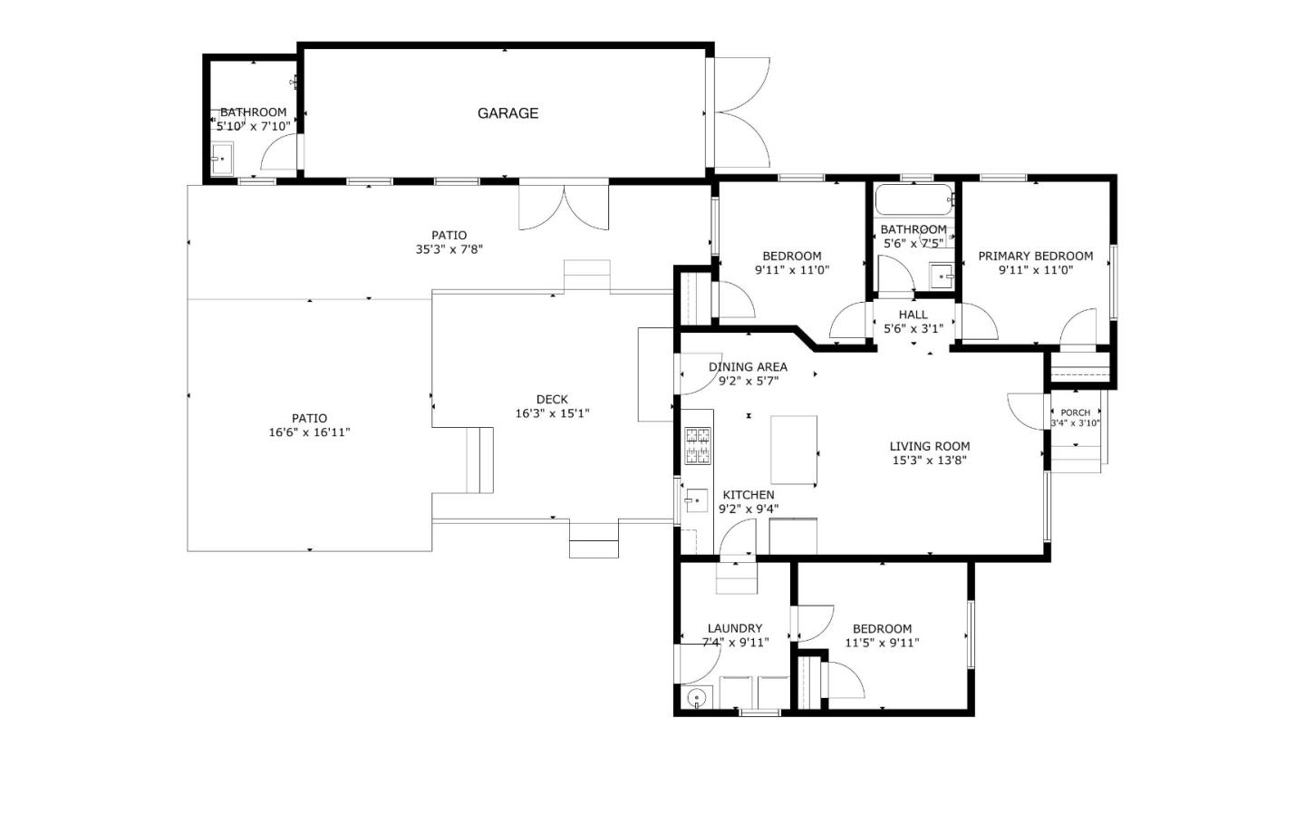 Detail Gallery Image 5 of 46 For 3024 Hoover St, Redwood City,  CA 94063 - 3 Beds | 1 Baths
