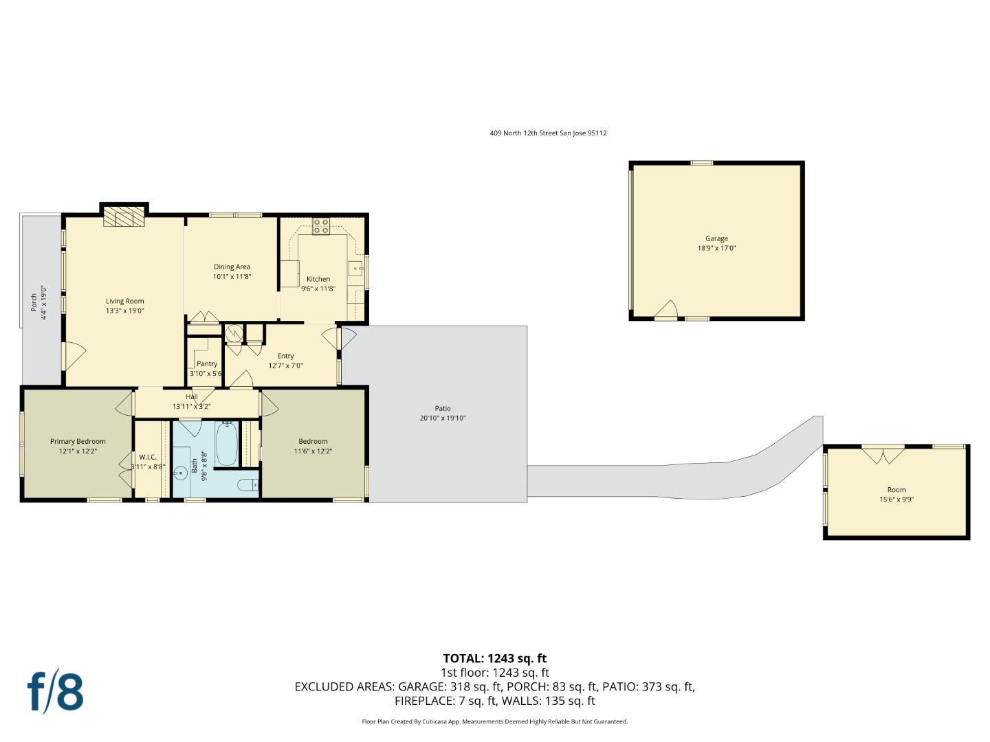 Detail Gallery Image 35 of 35 For 409 N 12th St, San Jose,  CA 95112 - 2 Beds | 1 Baths