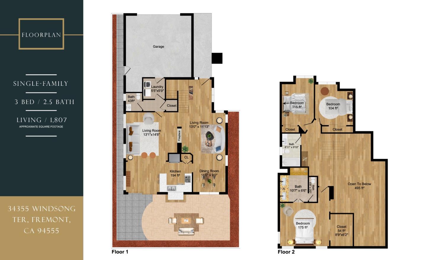 Detail Gallery Image 62 of 62 For 34355 Windsong Ter, Fremont,  CA 94555 - 3 Beds | 2/1 Baths