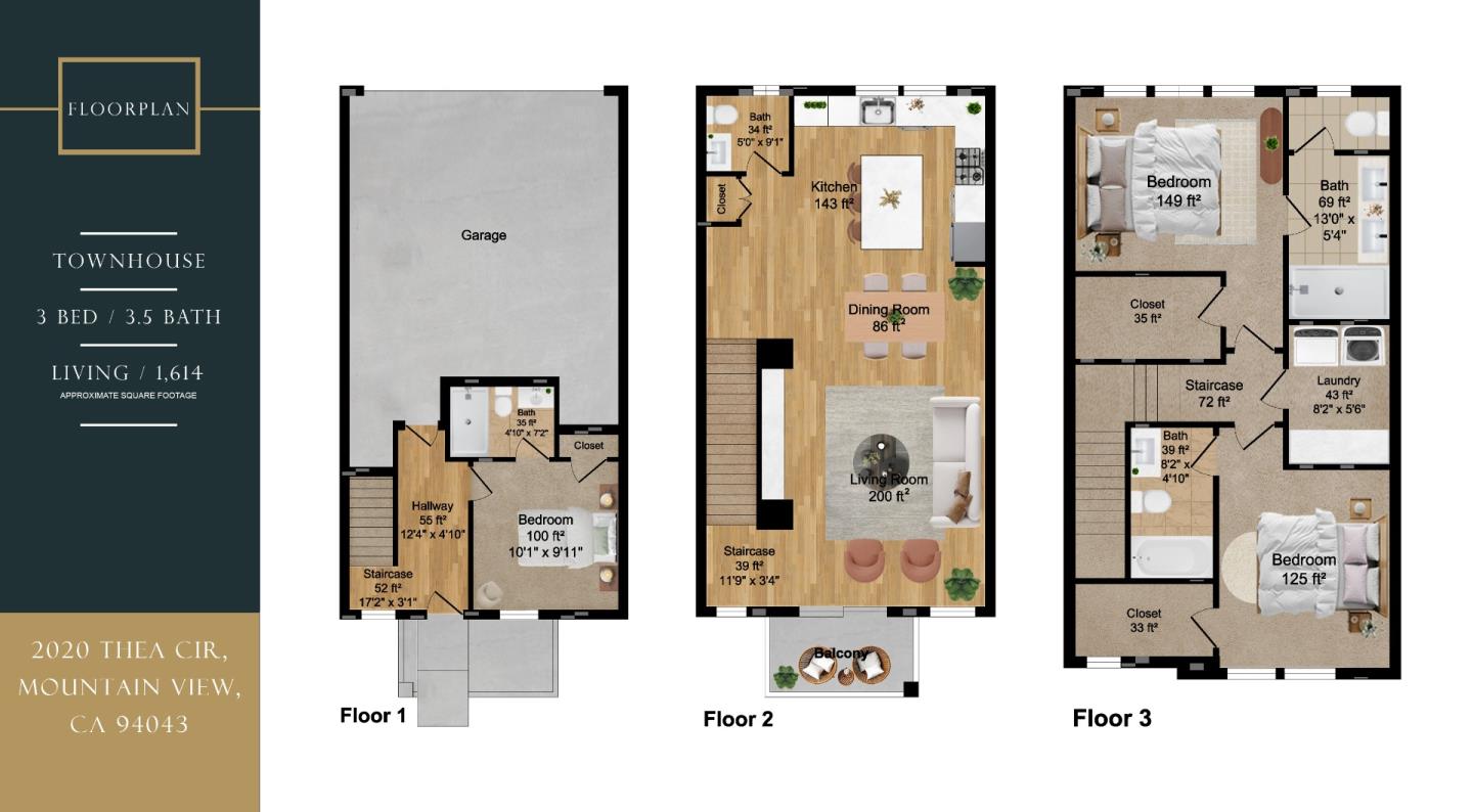 Detail Gallery Image 110 of 110 For 2020 Thea Cir, Mountain View,  CA 94043 - 3 Beds | 3/1 Baths