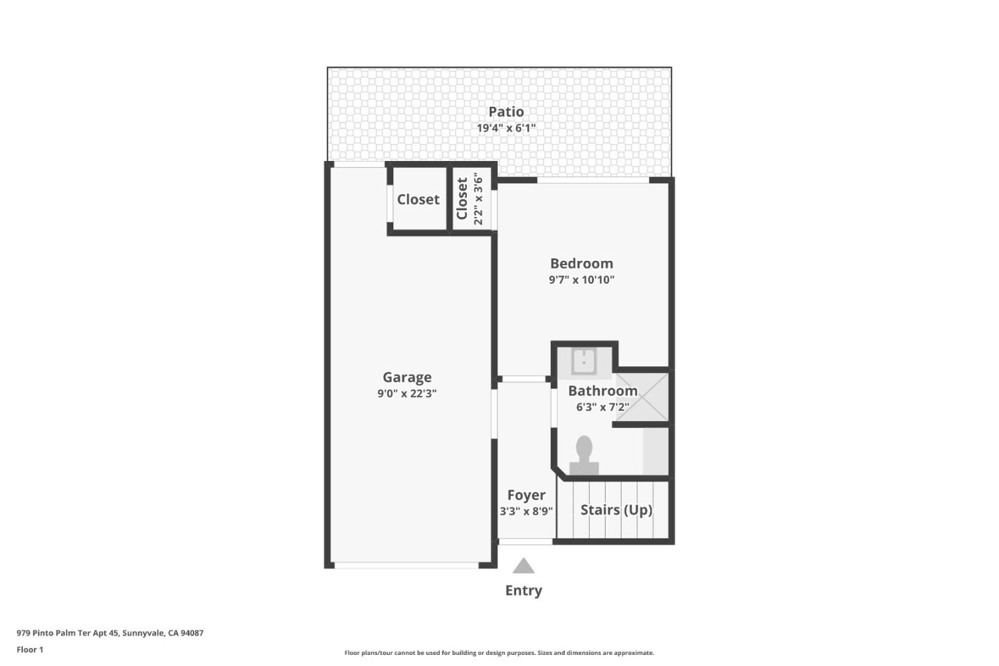 Detail Gallery Image 26 of 28 For 979 Pinto Palm Ter #45,  Sunnyvale,  CA 94087 - 2 Beds | 2 Baths