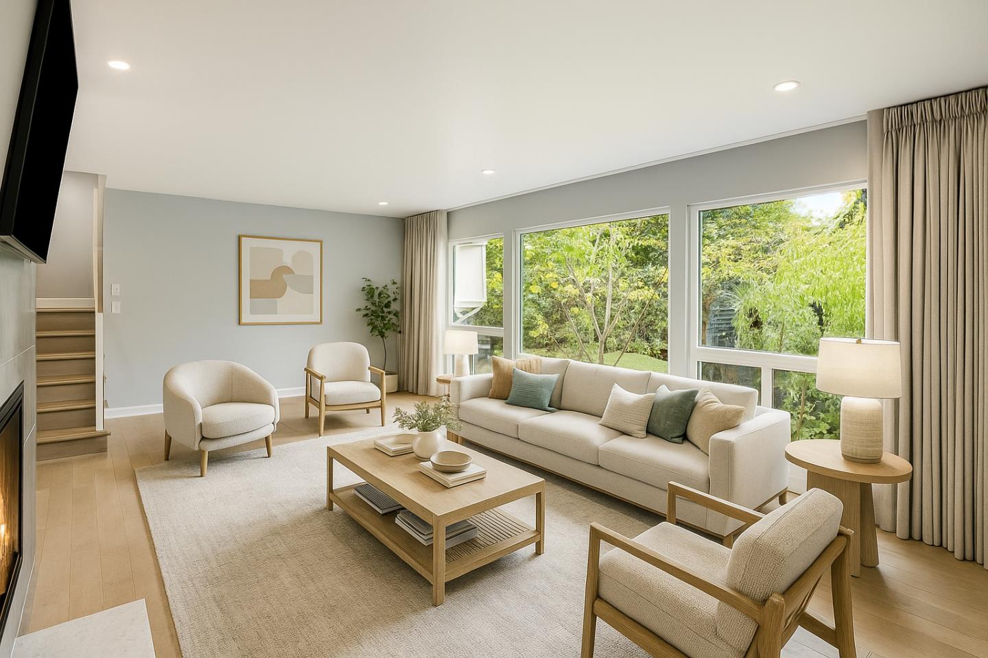 Detail Gallery Image 5 of 18 For 2010 Santa Cruz Ave, Menlo Park,  CA 94025 - 4 Beds | 2/1 Baths