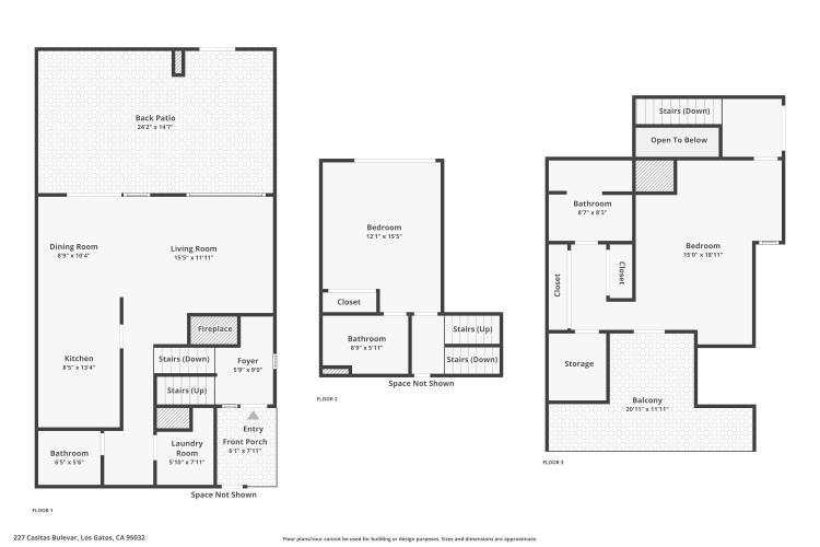 Detail Gallery Image 32 of 35 For 227 Casitas Bulevar, Los Gatos,  CA 95032 - 2 Beds | 2/1 Baths