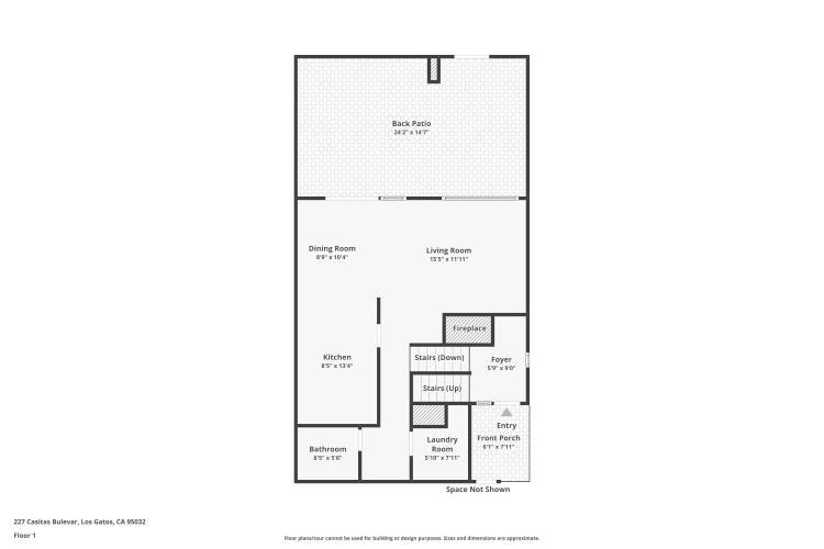 Detail Gallery Image 35 of 35 For 227 Casitas Bulevar, Los Gatos,  CA 95032 - 2 Beds | 2/1 Baths