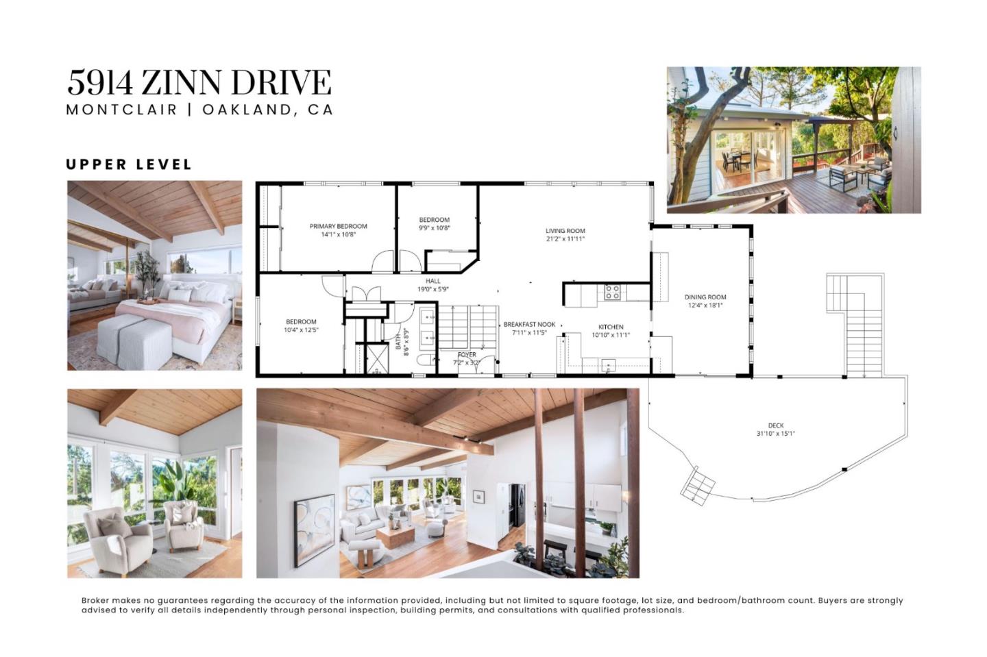 Detail Gallery Image 43 of 44 For 5914 Zinn Dr, Oakland,  CA 94611 - 4 Beds | 2 Baths
