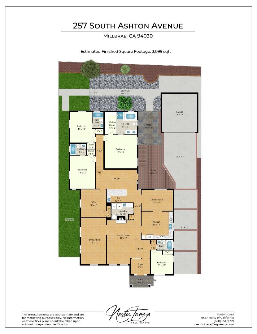 Detail Gallery Image 68 of 68 For 257 S Ashton Ave, Millbrae,  CA 94030 - 5 Beds | 4 Baths