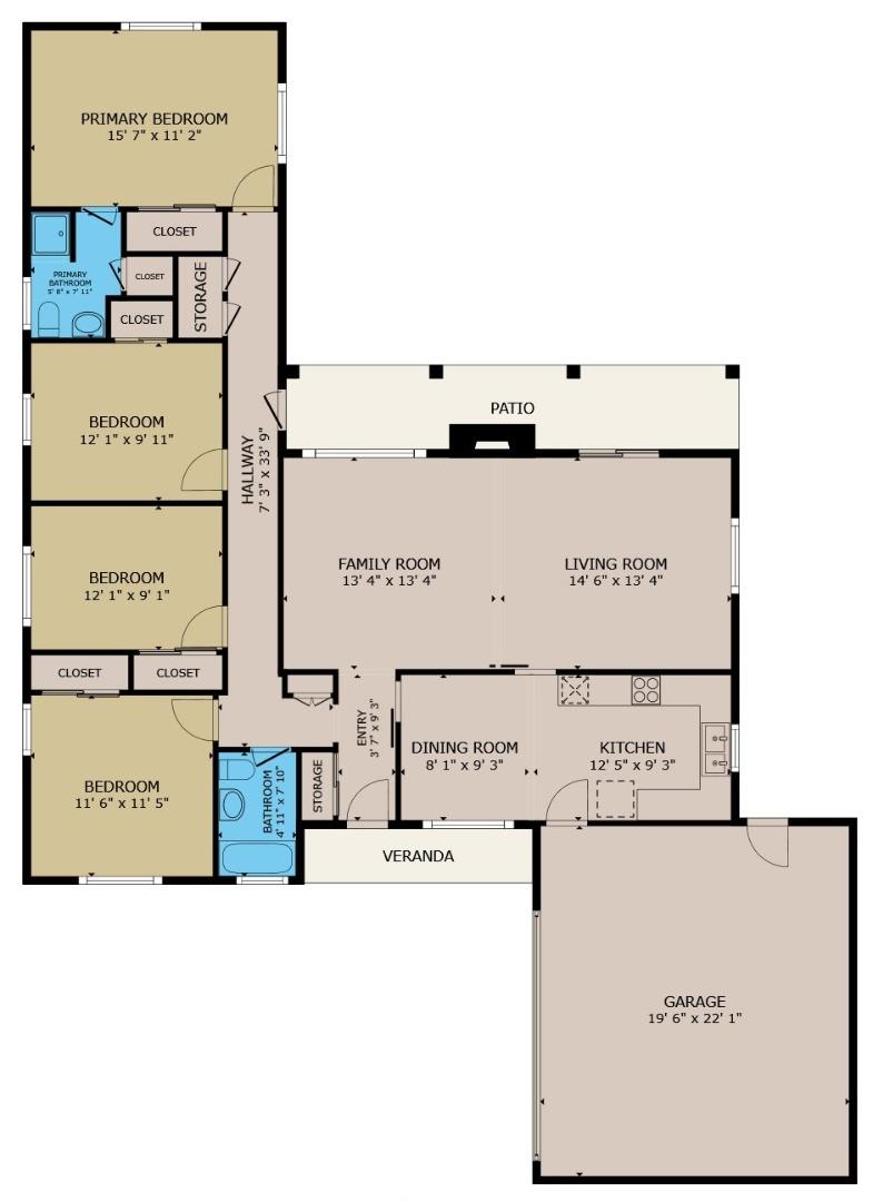 Detail Gallery Image 3 of 4 For 565 Marge Way, San Jose,  CA 95117 - 4 Beds | 2 Baths