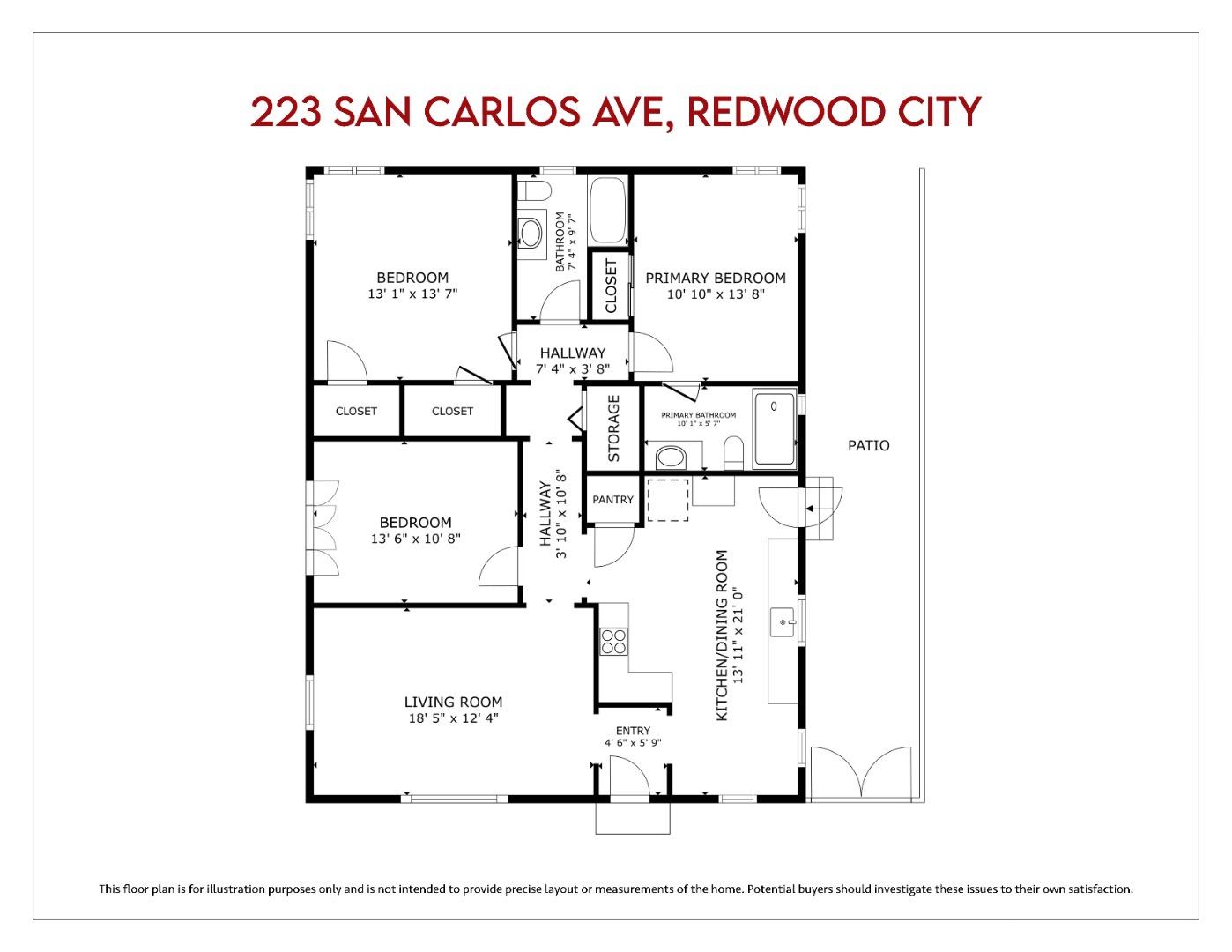 Detail Gallery Image 47 of 61 For 223 San Carlos Ave, Redwood City,  CA 94061 - 3 Beds | 2 Baths