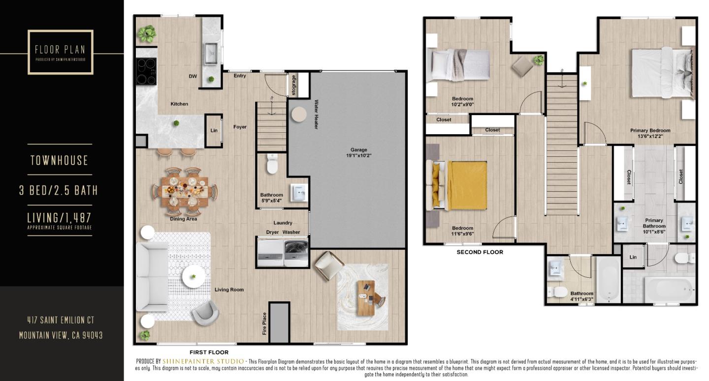 Detail Gallery Image 41 of 41 For 417 Saint Emilion Ct, Mountain View,  CA 94043 - 3 Beds | 2/1 Baths