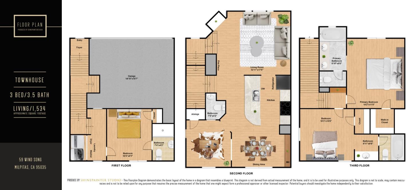 Detail Gallery Image 60 of 60 For 59 Wind Song, Milpitas,  CA 95035 - 3 Beds | 3/1 Baths
