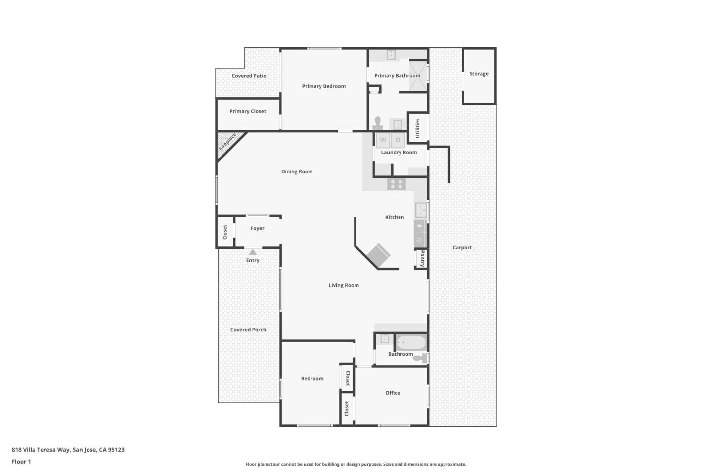 Detail Gallery Image 36 of 36 For 818 Villa Teresa Way #818,  San Jose,  CA 95123 - 3 Beds | 2 Baths
