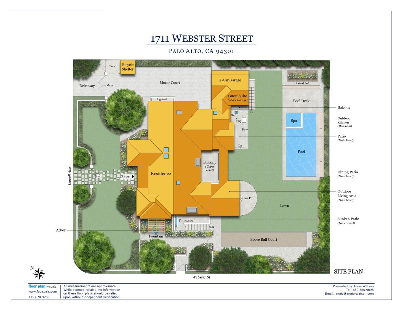 Detail Gallery Image 125 of 125 For 1711 Webster St, Palo Alto,  CA 94301 - 6 Beds | 7 Baths