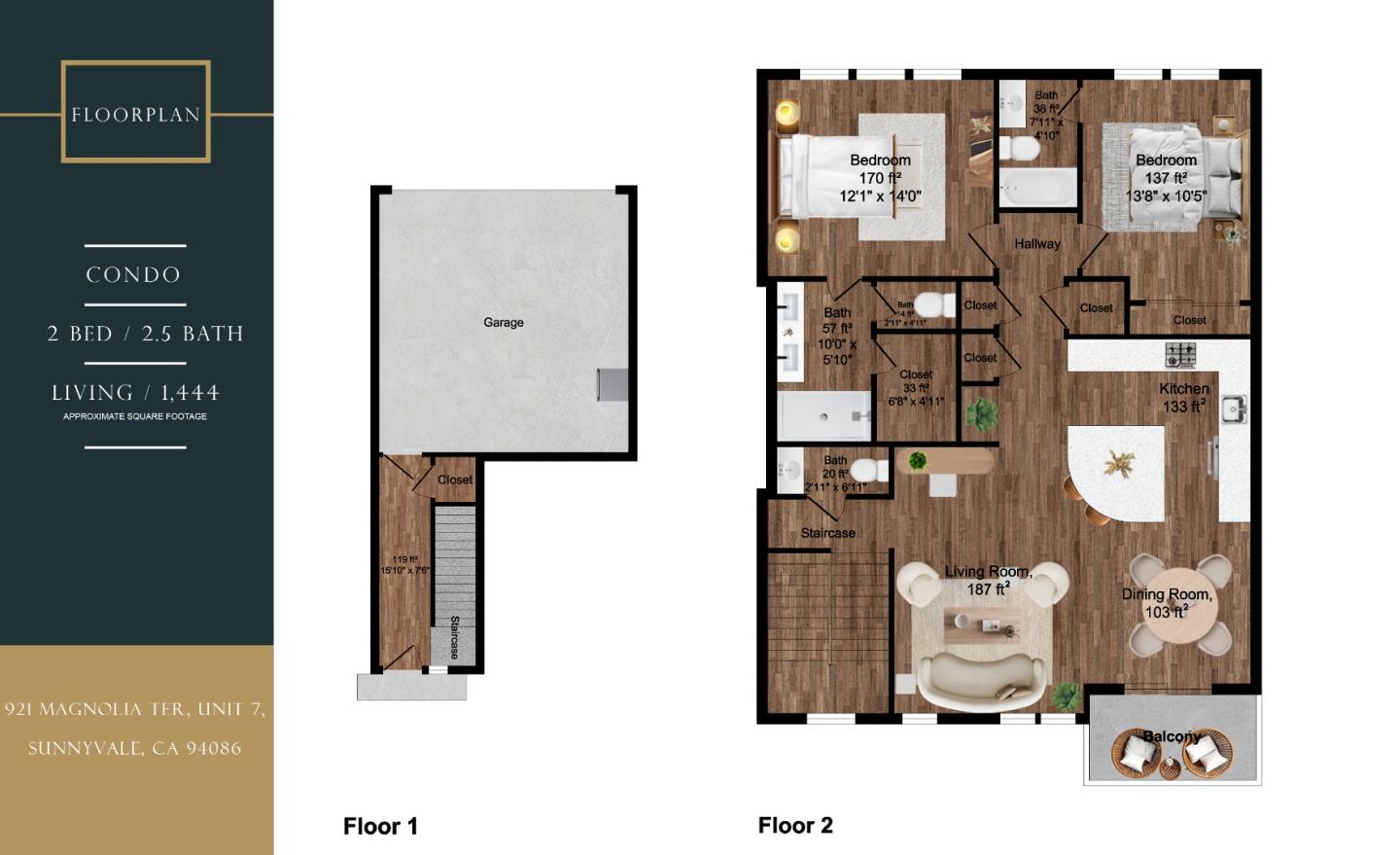 Detail Gallery Image 63 of 63 For 921 Magnolia Ter #7,  Sunnyvale,  CA 94086 - 2 Beds | 2/1 Baths