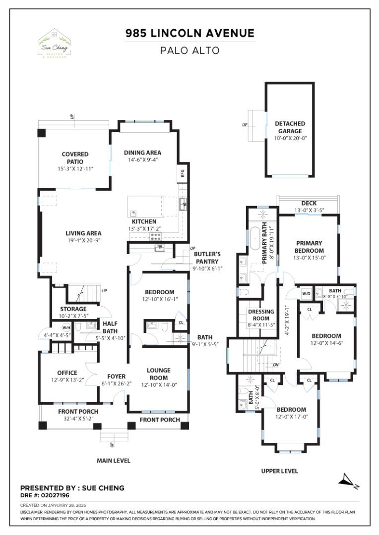 Detail Gallery Image 52 of 52 For 985 Lincoln Ave, Palo Alto,  CA 94301 - 5 Beds | 4/1 Baths