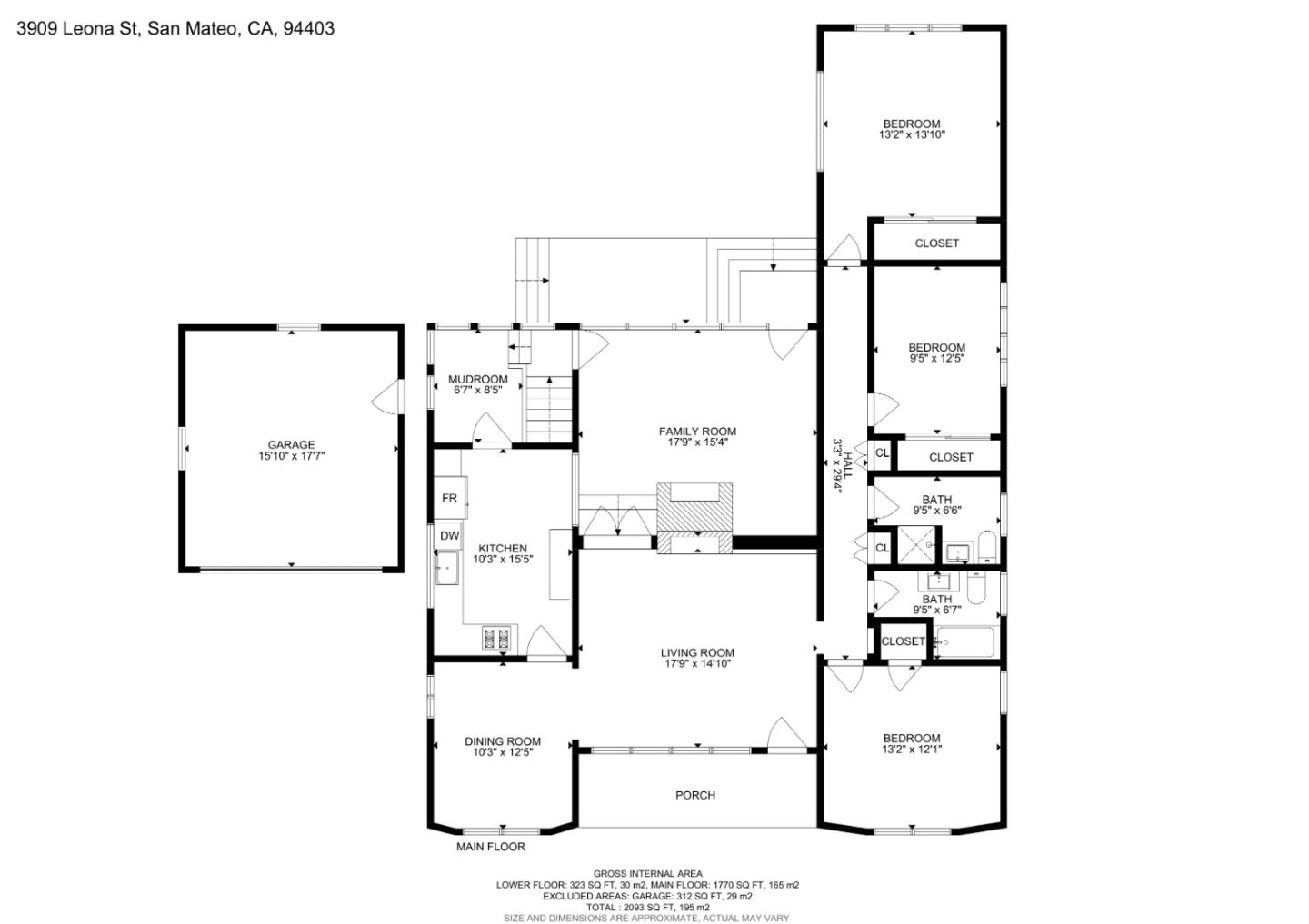 Detail Gallery Image 32 of 34 For 3909 Leona St, San Mateo,  CA 94403 - 3 Beds | 2 Baths