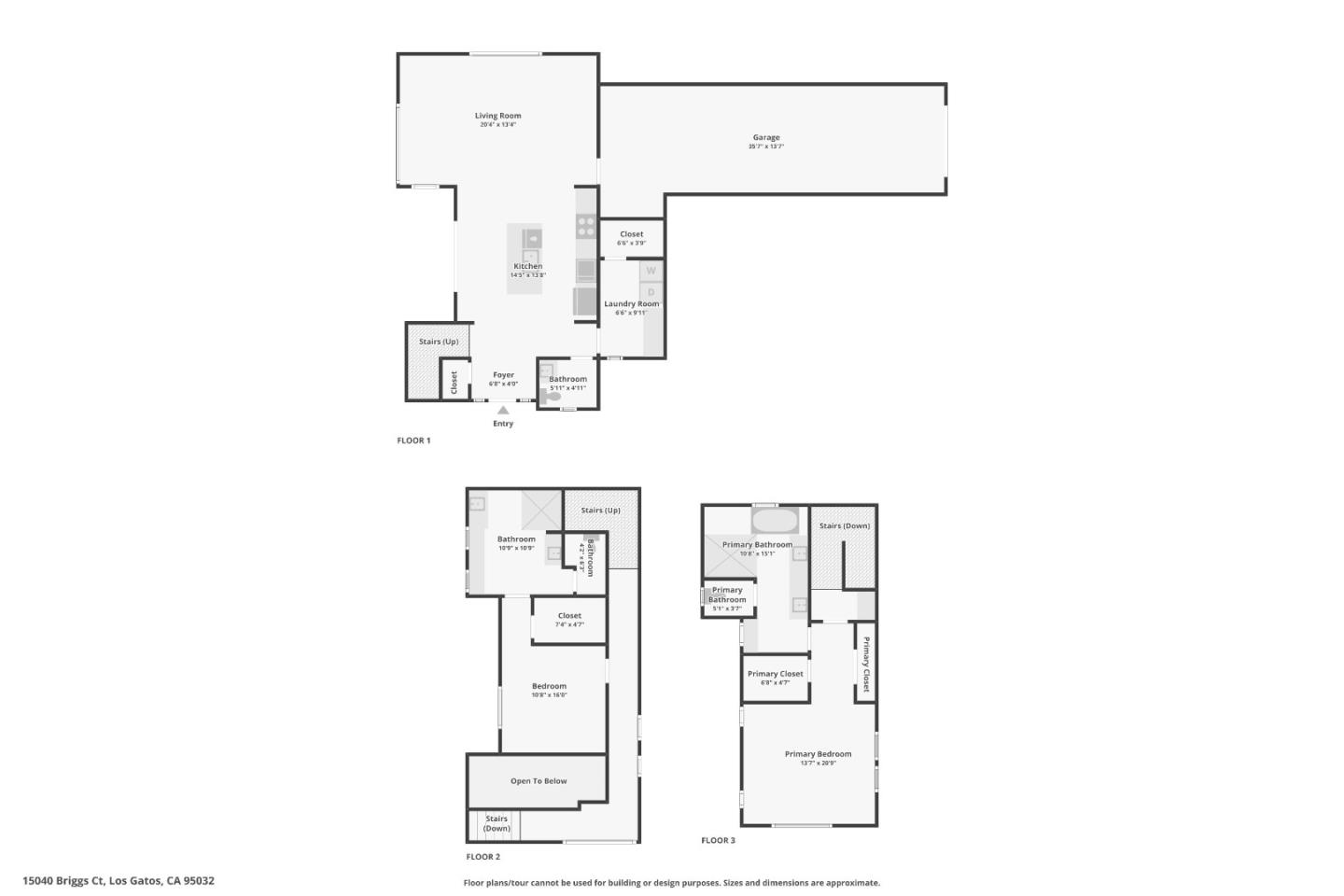 Detail Gallery Image 37 of 37 For 15040 Briggs Court, Los Gatos,  CA 95032 - 2 Beds | 2/1 Baths