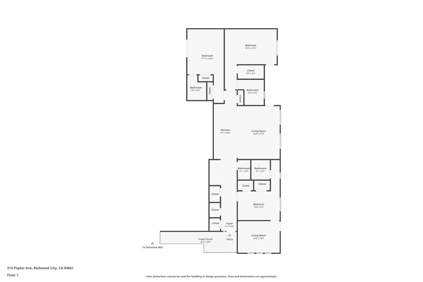 Detail Gallery Image 48 of 49 For 314 Poplar Ave, Redwood City,  CA 94061 - 5 Beds | 5/1 Baths