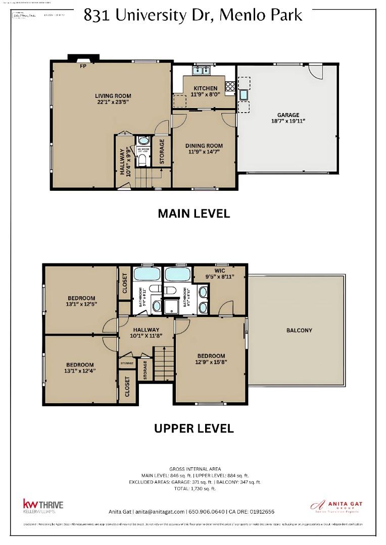 Detail Gallery Image 75 of 75 For 831 University Dr, Menlo Park,  CA 94025 - – Beds | – Baths