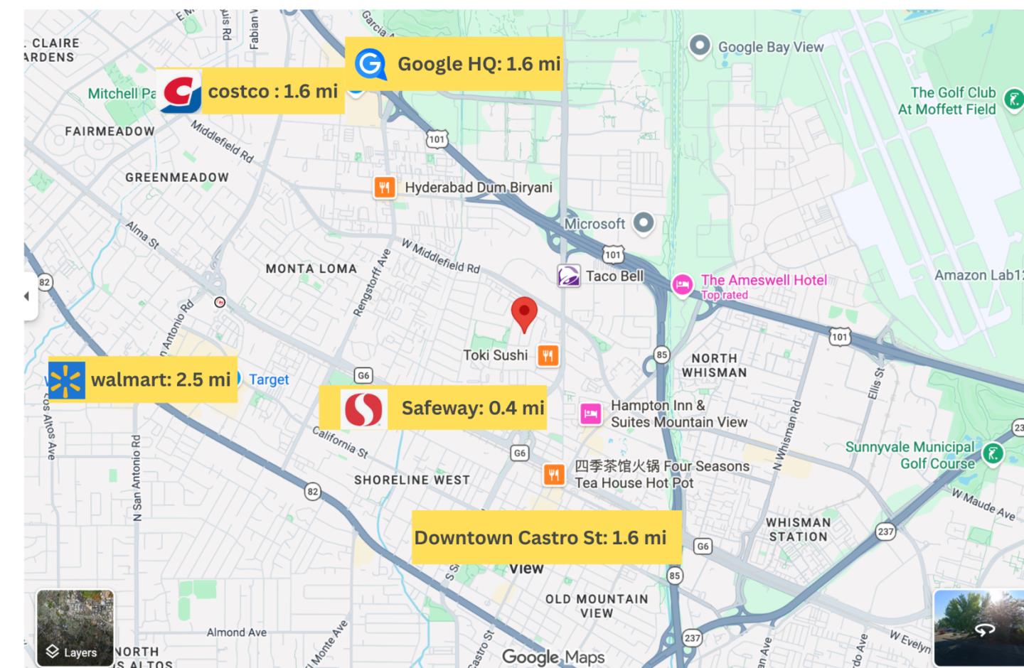 Detail Gallery Image 46 of 46 For 787 San Clemente Way, Mountain View,  CA 94043 - 5 Beds | 2/1 Baths