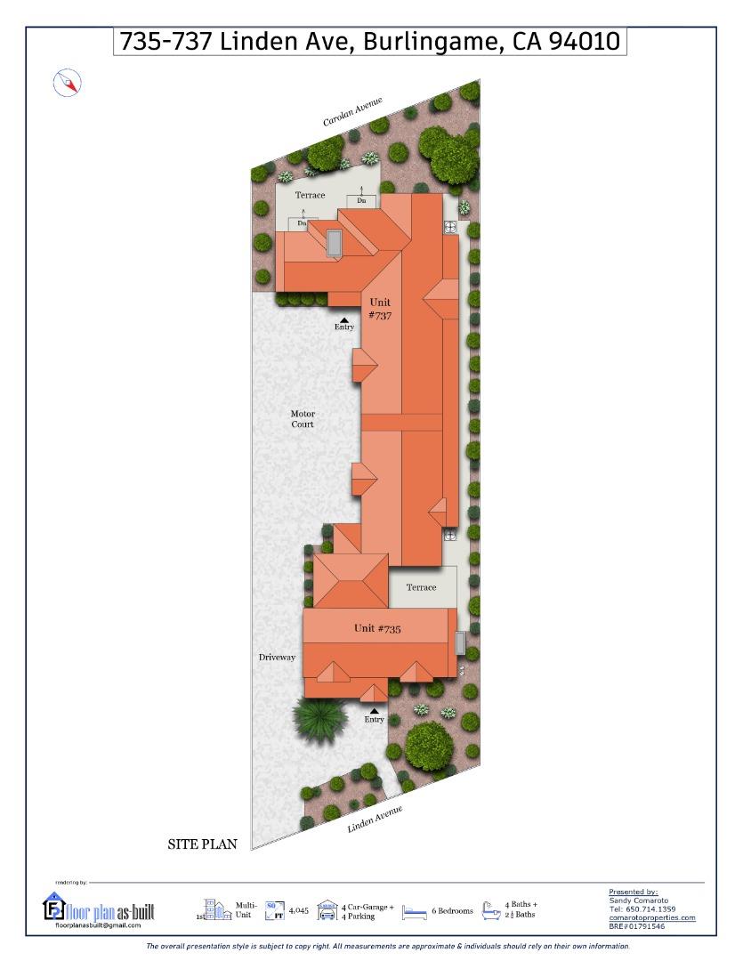 Detail Gallery Image 42 of 42 For 737 Linden Ave, Burlingame,  CA 94010 - – Beds | – Baths