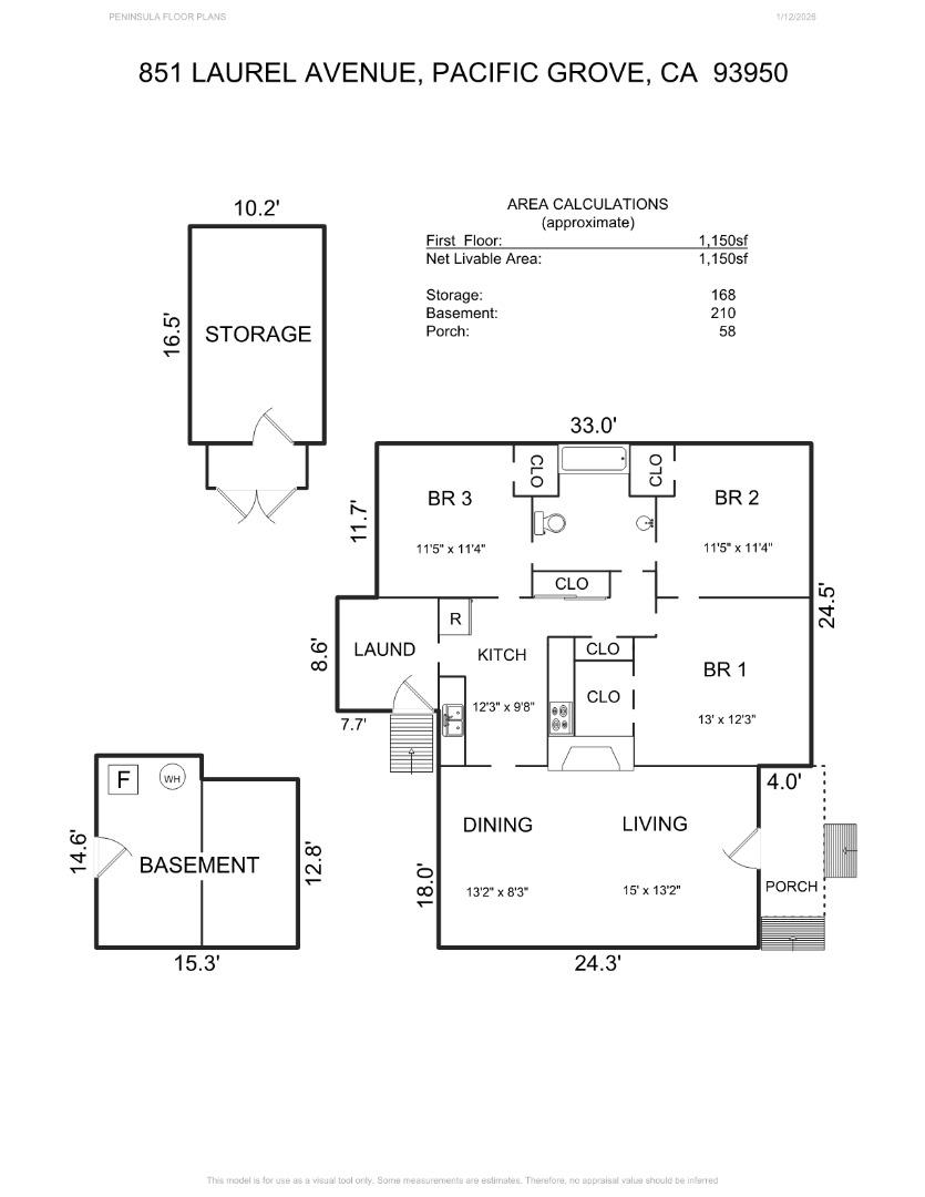 Detail Gallery Image 38 of 38 For 851 Laurel Ave, Pacific Grove,  CA 93950 - 3 Beds | 1 Baths