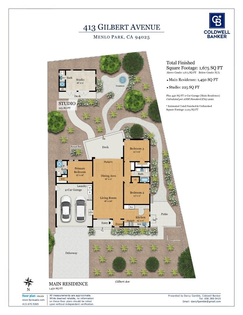 Detail Gallery Image 29 of 29 For 413 Gilbert Ave, Menlo Park,  CA 94025 - 4 Beds | 3 Baths