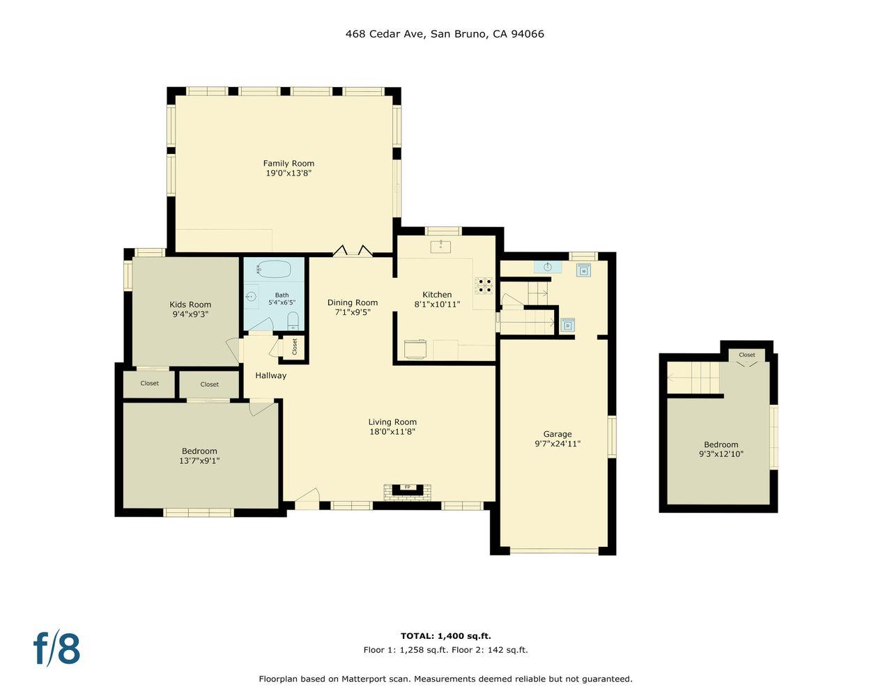 Detail Gallery Image 35 of 37 For 468 Cedar Ave, San Bruno,  CA 94066 - 3 Beds | 1 Baths