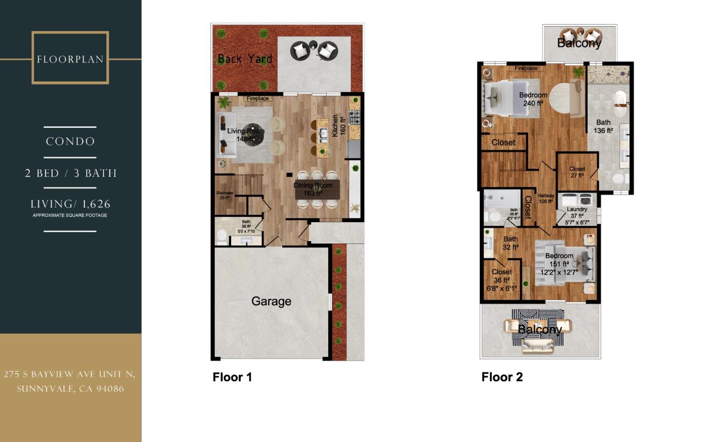 Detail Gallery Image 68 of 68 For 275 S Bayview Ave #N,  Sunnyvale,  CA 94086 - 2 Beds | 2/1 Baths