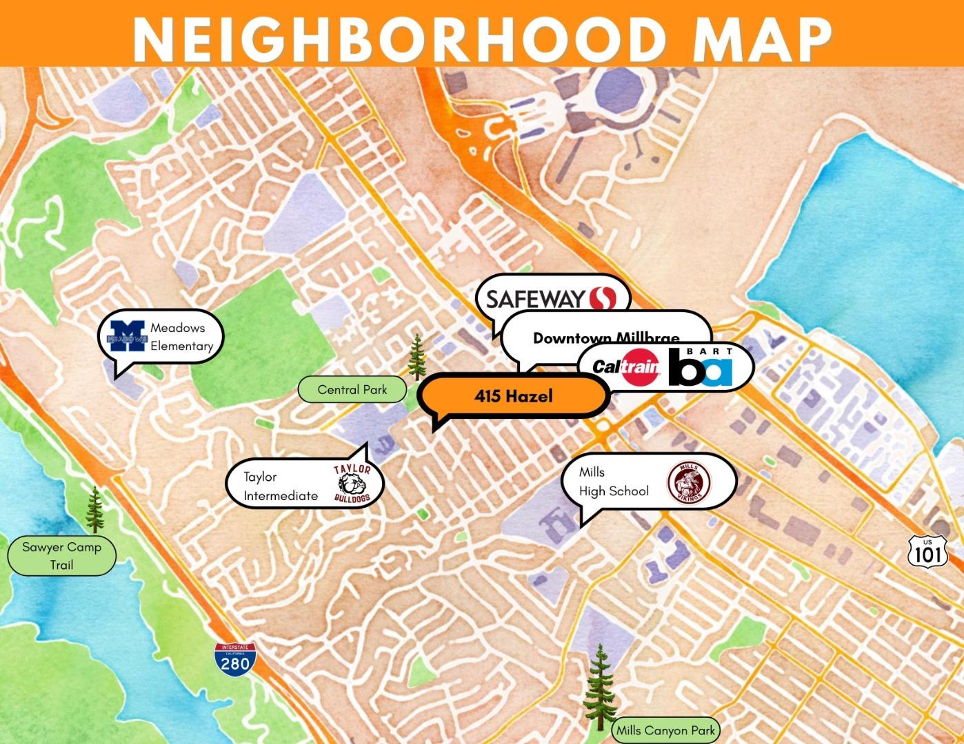 Detail Gallery Image 56 of 57 For 415 Hazel Ave, Millbrae,  CA 94030 - 4 Beds | 2/1 Baths