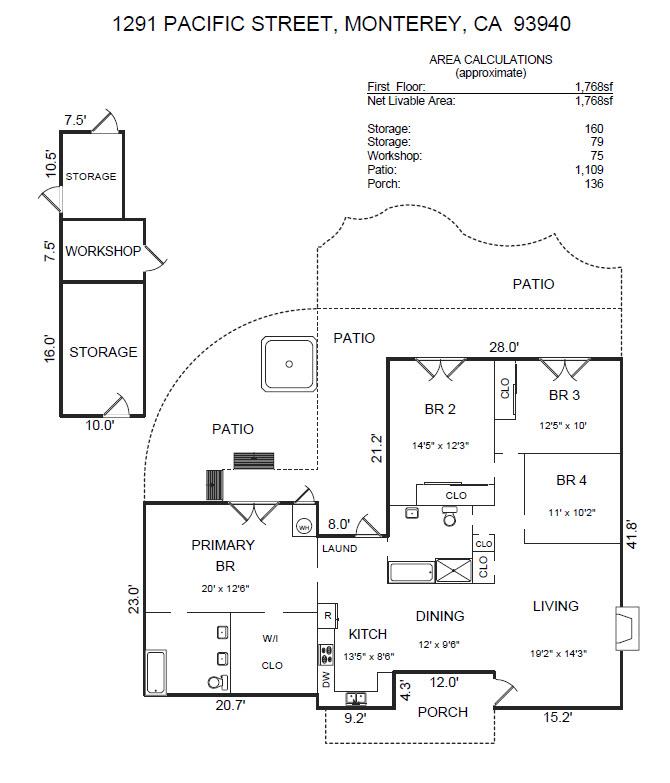 Detail Gallery Image 43 of 43 For 1291 Pacific St, Monterey,  CA 93940 - 4 Beds | 2 Baths