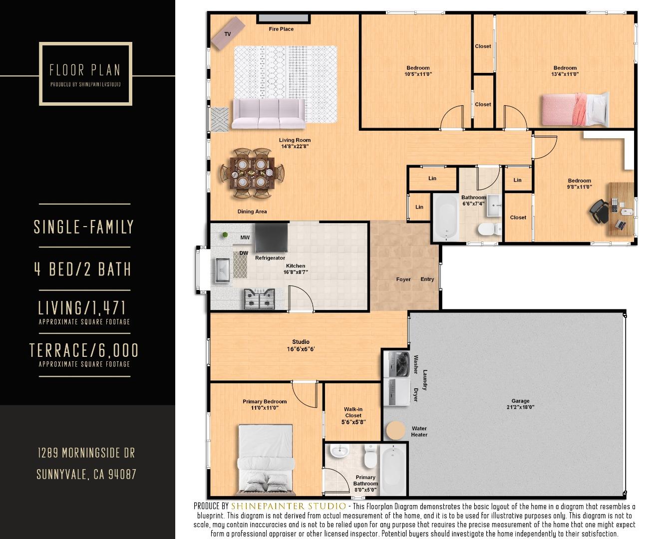 Detail Gallery Image 52 of 52 For 1289 Morningside Dr, Sunnyvale,  CA 94087 - 4 Beds | 2 Baths