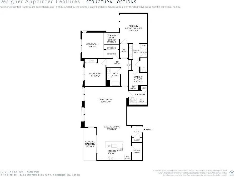Detail Gallery Image 39 of 39 For 3465 Inspiration Way #201,  Fremont,  CA 94538 - 3 Beds | 2 Baths