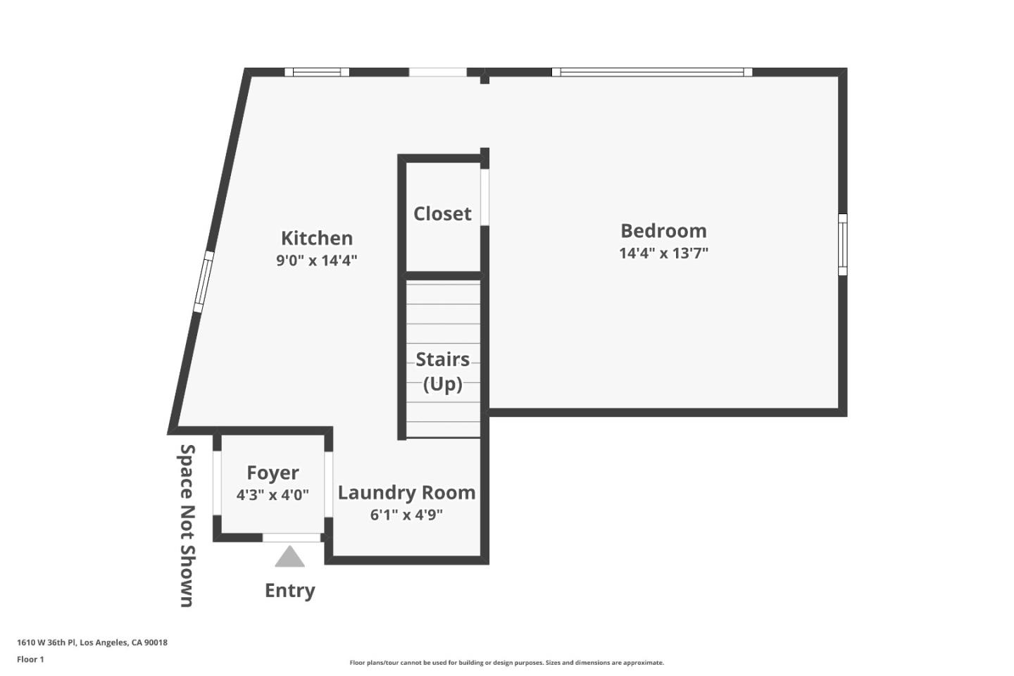 Detail Gallery Image 21 of 23 For 1610 W 36th Pl #1,  Los Angeles,  CA 90018 - 2 Beds | 1 Baths