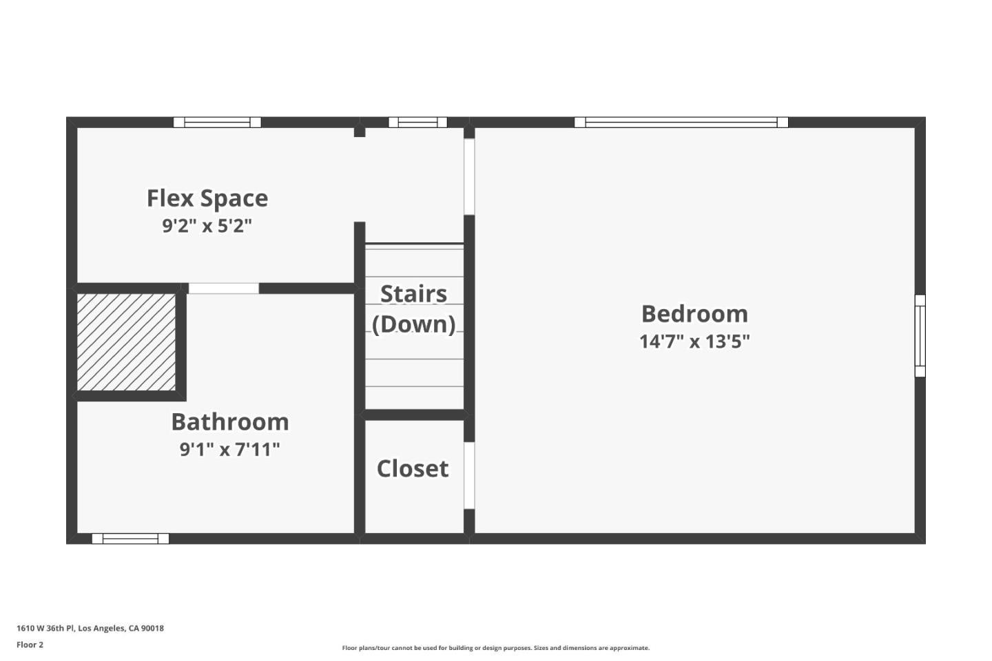 Detail Gallery Image 23 of 23 For 1610 W 36th Pl #1,  Los Angeles,  CA 90018 - 2 Beds | 1 Baths