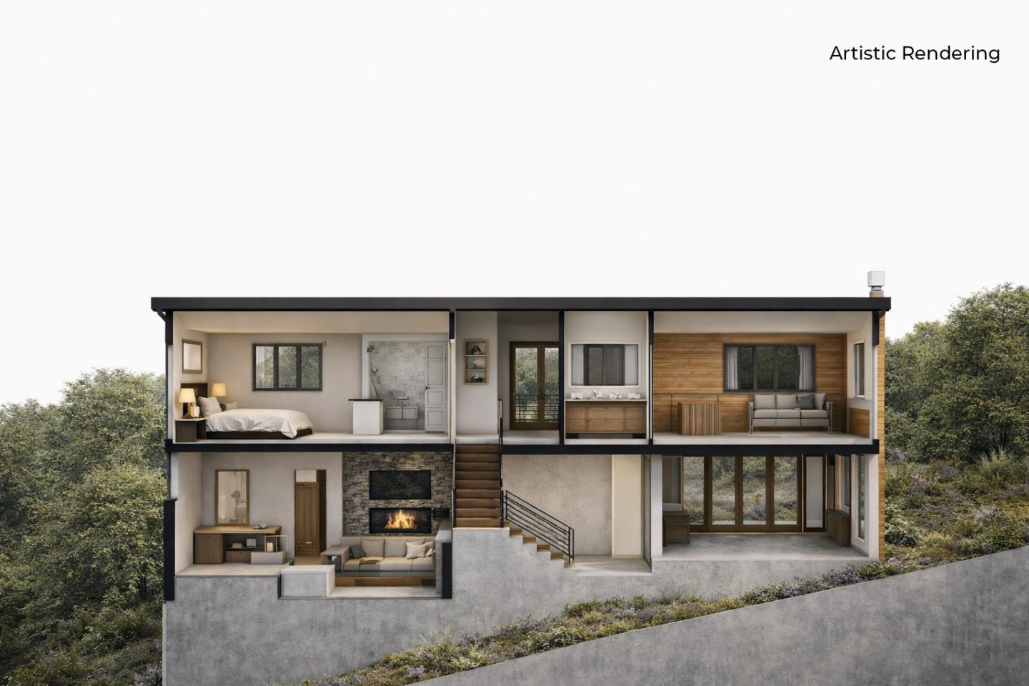 Detail Gallery Image 4 of 11 For 1050 Los Trancos Rd, Portola Valley,  CA 94028 - – Beds | – Baths