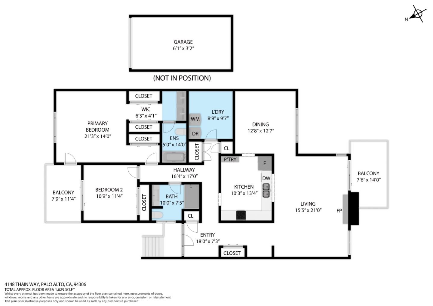 Detail Gallery Image 48 of 52 For 4148 Thain Way, Palo Alto,  CA 94306 - 2 Beds | 2 Baths