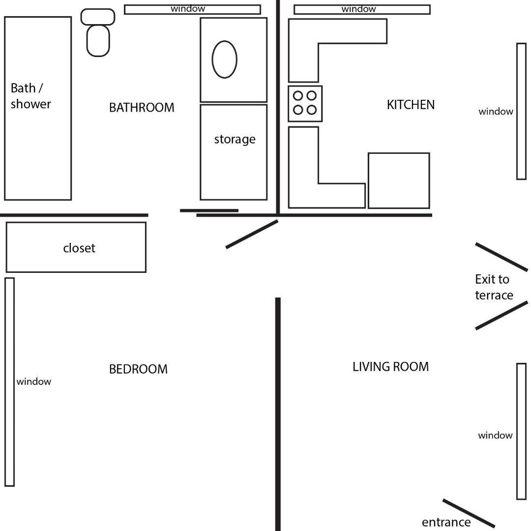 Detail Gallery Image 2 of 12 For 14515 Clearview Dr, Los Gatos,  CA 95032 - 1 Beds | 1 Baths