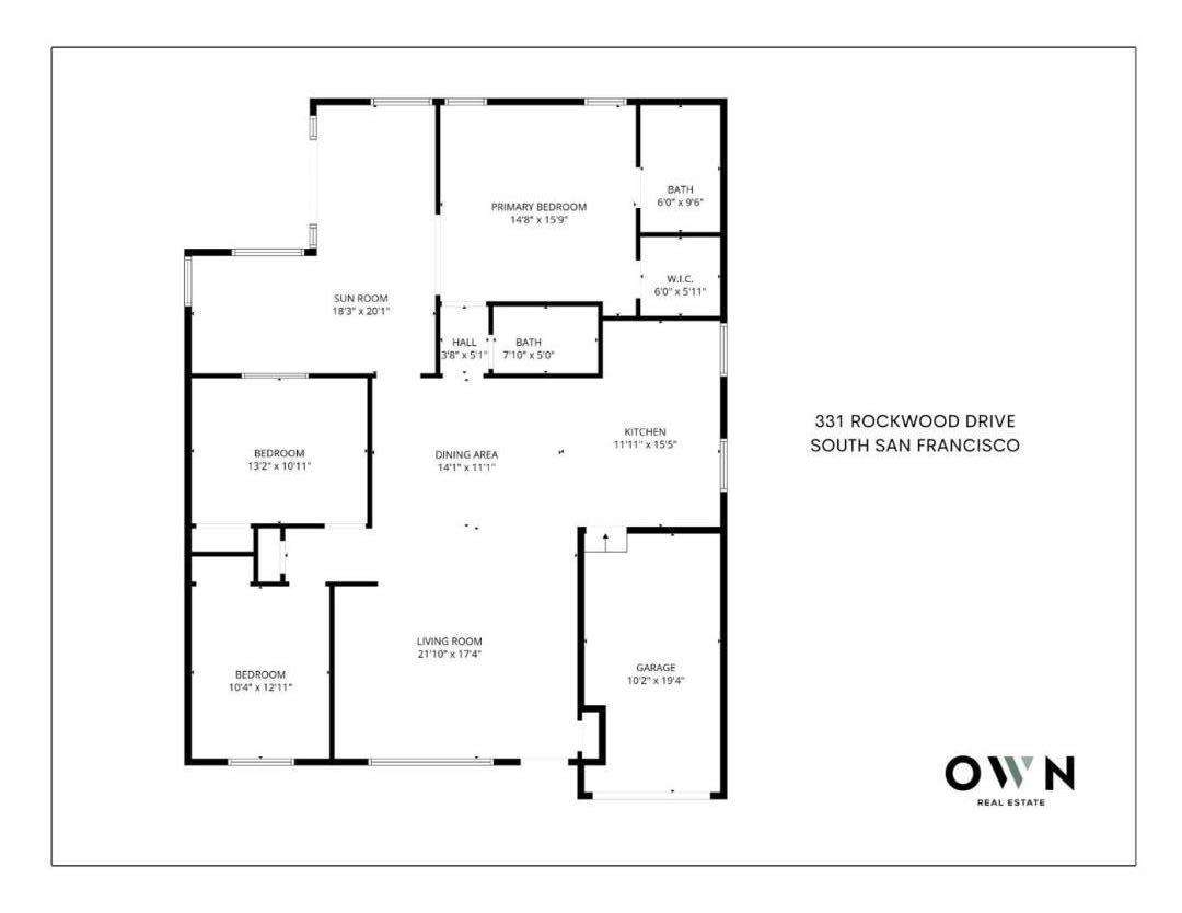 Detail Gallery Image 37 of 37 For 331 Rockwood Dr, South San Francisco,  CA 94080 - 3 Beds | 2 Baths