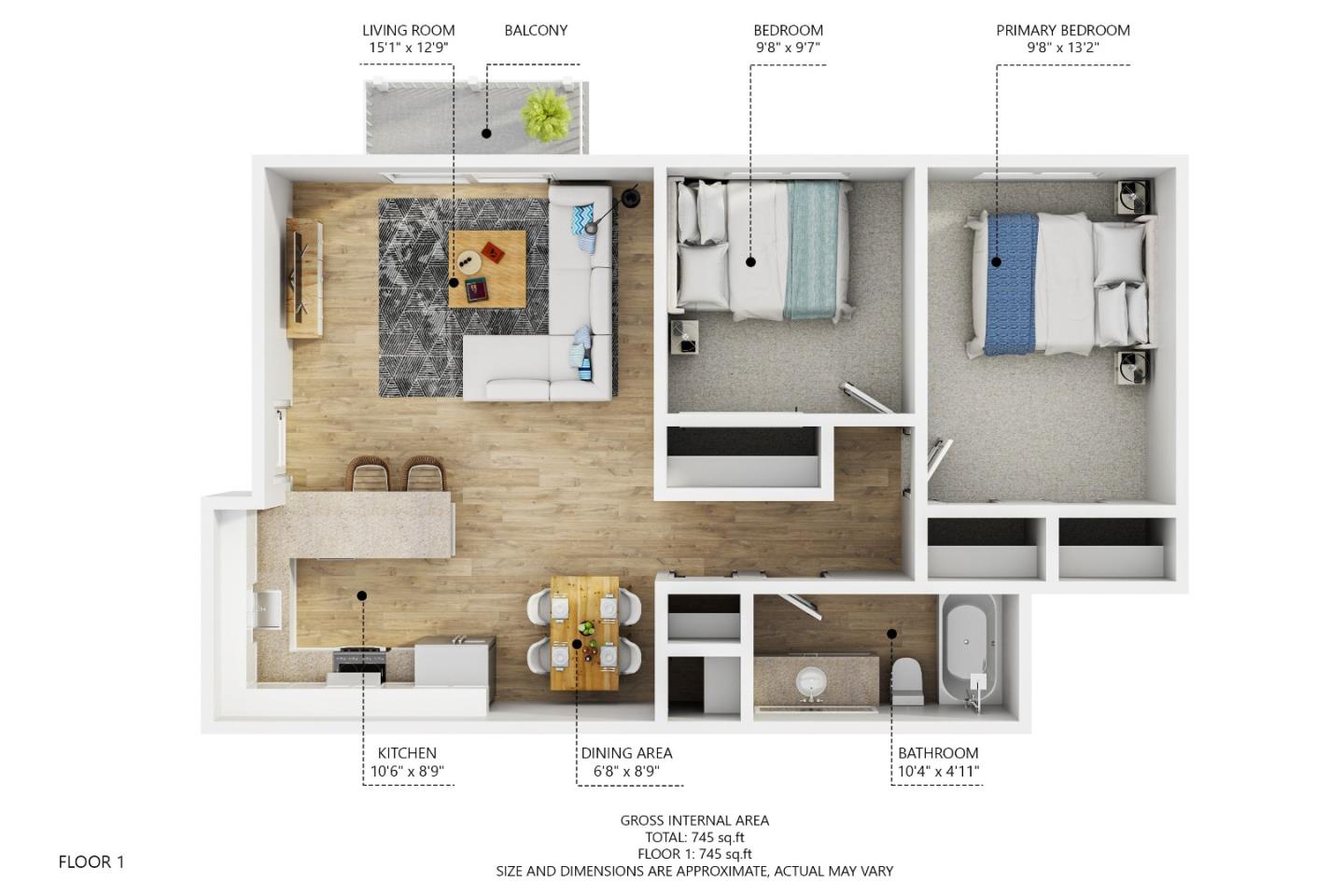 Detail Gallery Image 26 of 26 For 755 14th Ave #802,  Santa Cruz,  CA 95062 - 2 Beds | 1 Baths