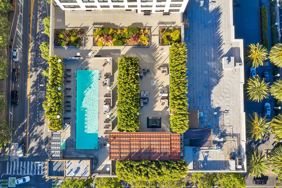 Detail Gallery Image 5 of 46 For 88 E San Fernando St #1203,  San Jose,  CA 95113 - 2 Beds | 2/1 Baths