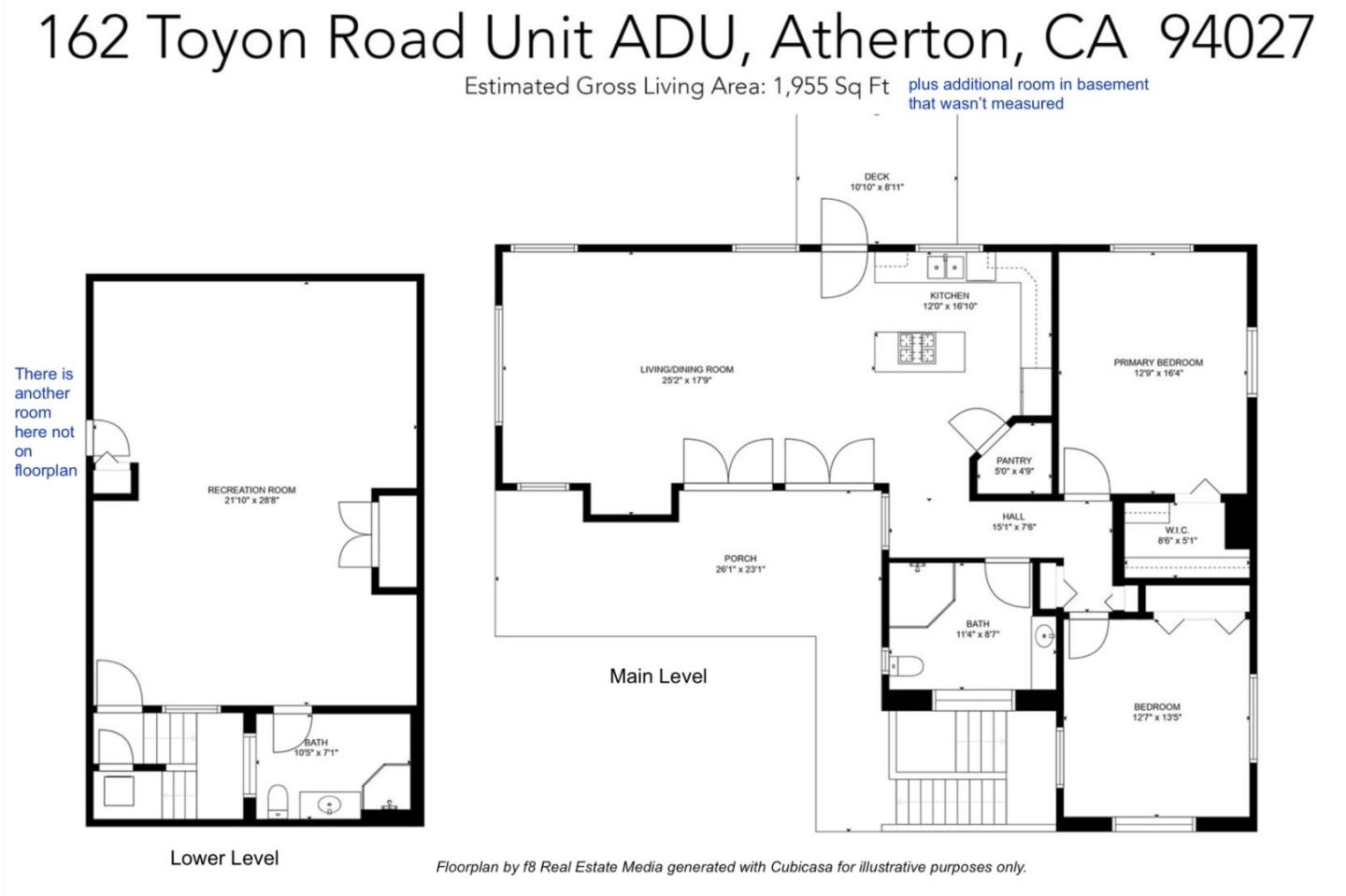 Detail Gallery Image 26 of 26 For 162 Toyon Rd Adu,  Atherton,  CA 94027 - 2 Beds | 2 Baths
