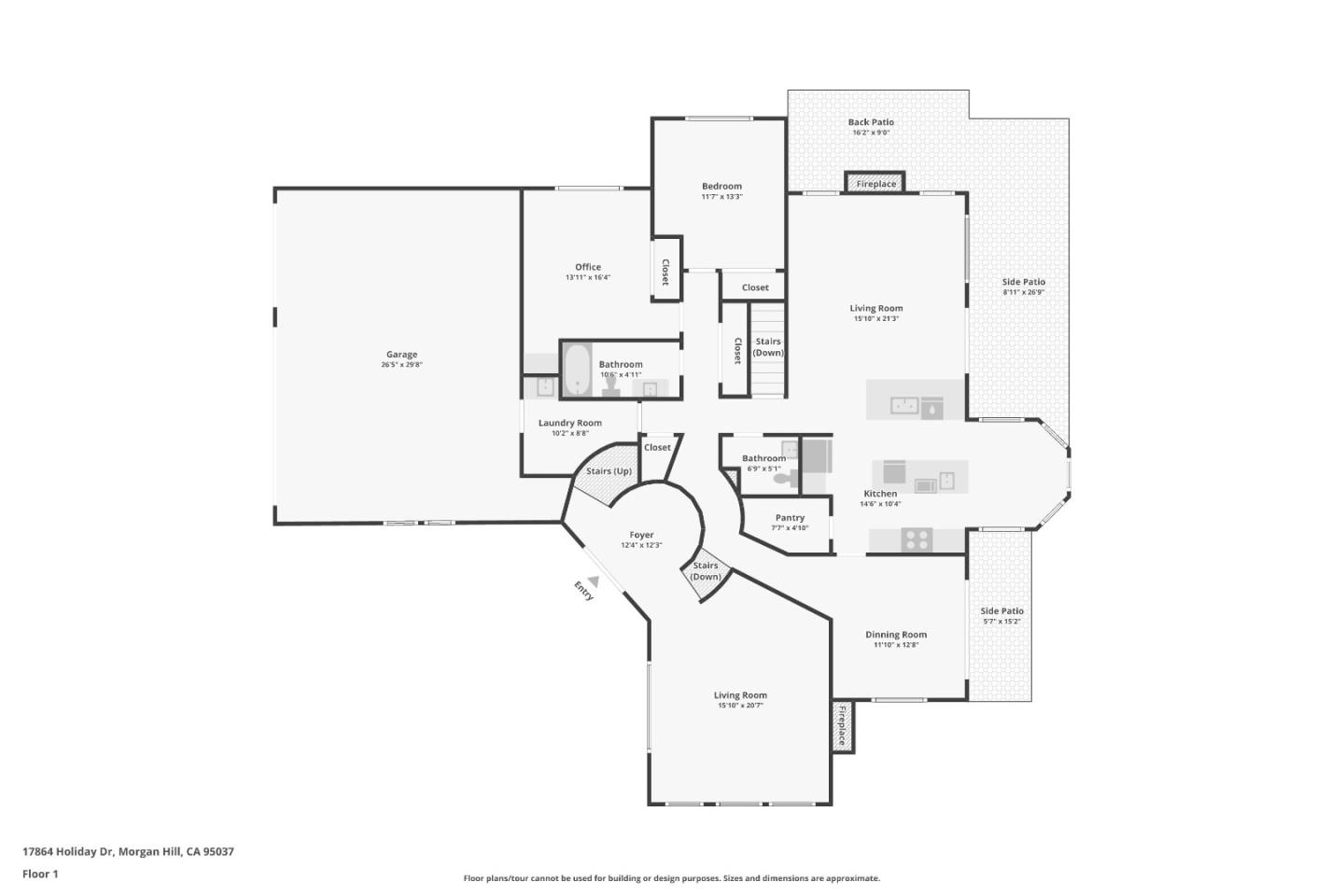 Detail Gallery Image 45 of 47 For 17864 Holiday Dr, Morgan Hill,  CA 95037 - 4 Beds | 3/1 Baths
