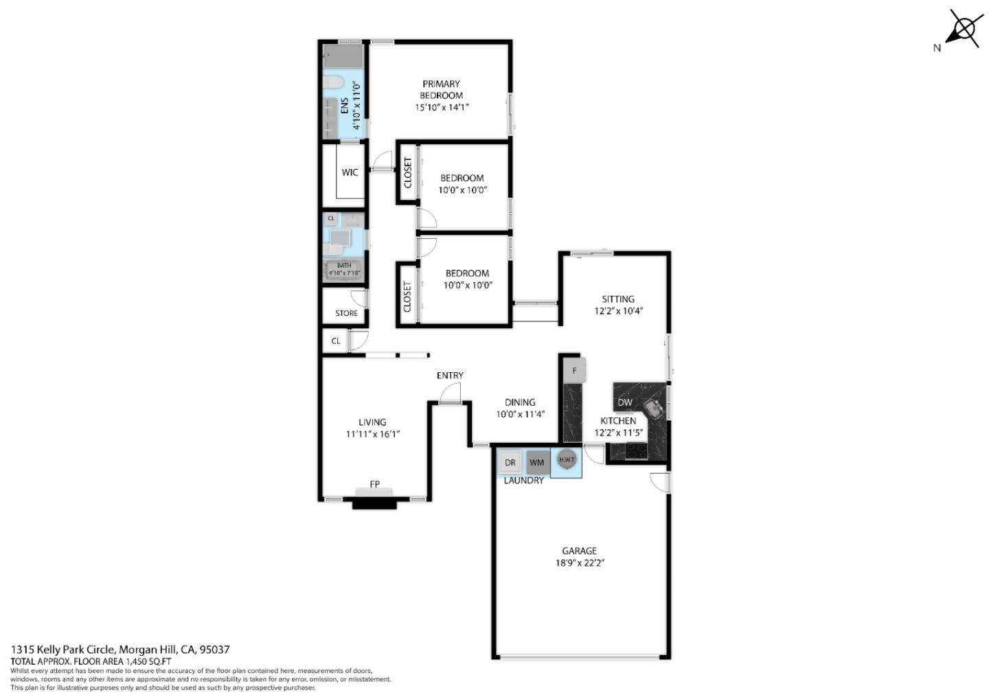 Detail Gallery Image 59 of 59 For 1315 Kelly Park Cir, Morgan Hill,  CA 95037 - 3 Beds | 2 Baths