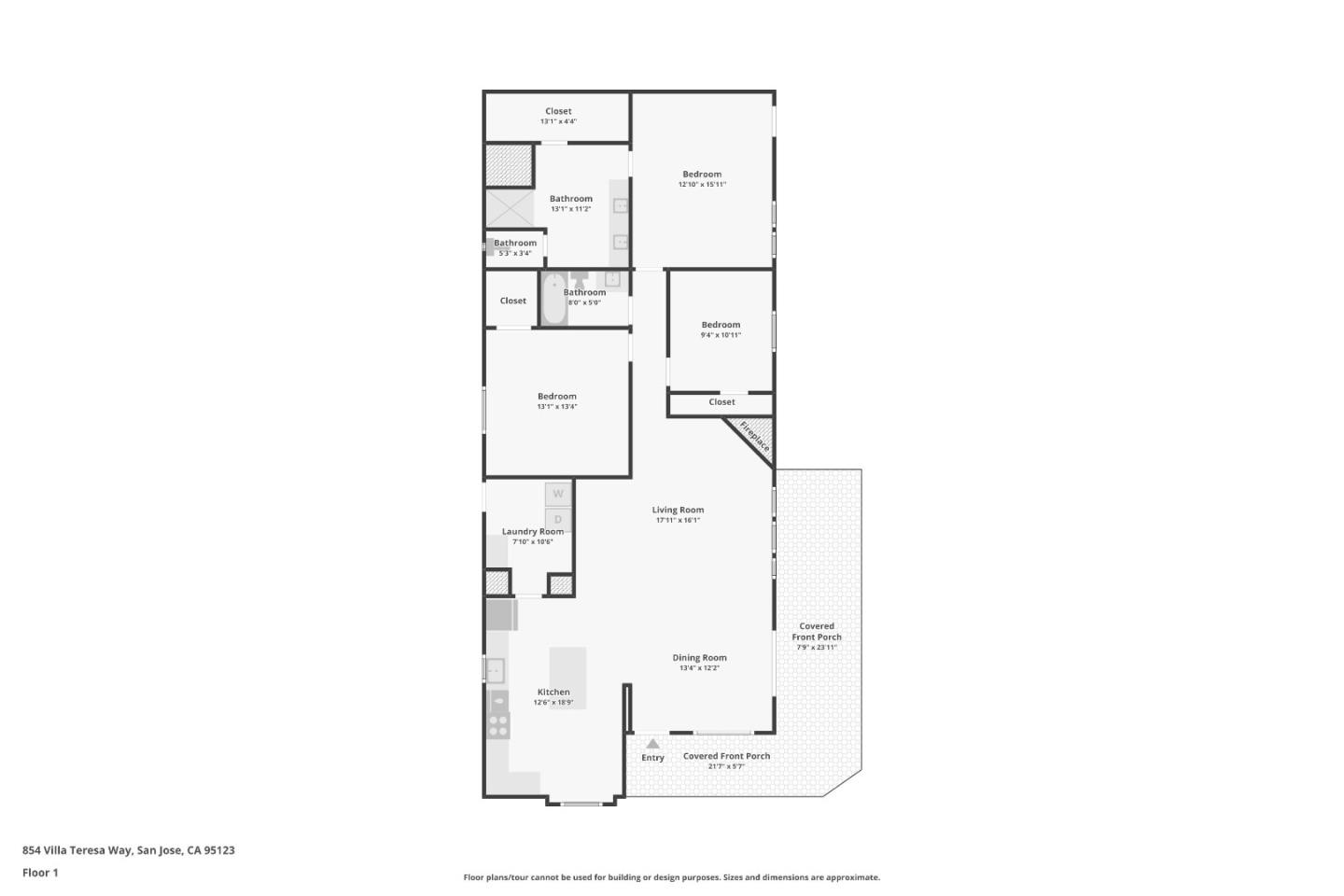 Detail Gallery Image 40 of 40 For 854 Villa Teresa Way #854,  San Jose,  CA 95123 - 3 Beds | 2 Baths