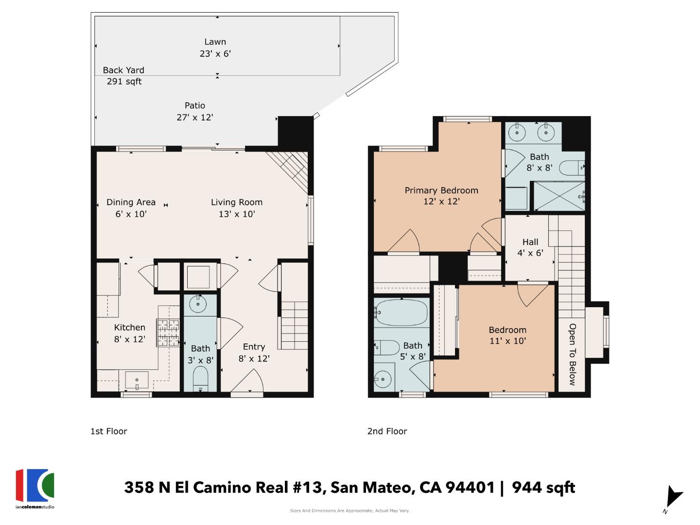 Detail Gallery Image 44 of 44 For 358 N El Camino Real #13,  San Mateo,  CA 94401 - 2 Beds | 2/1 Baths