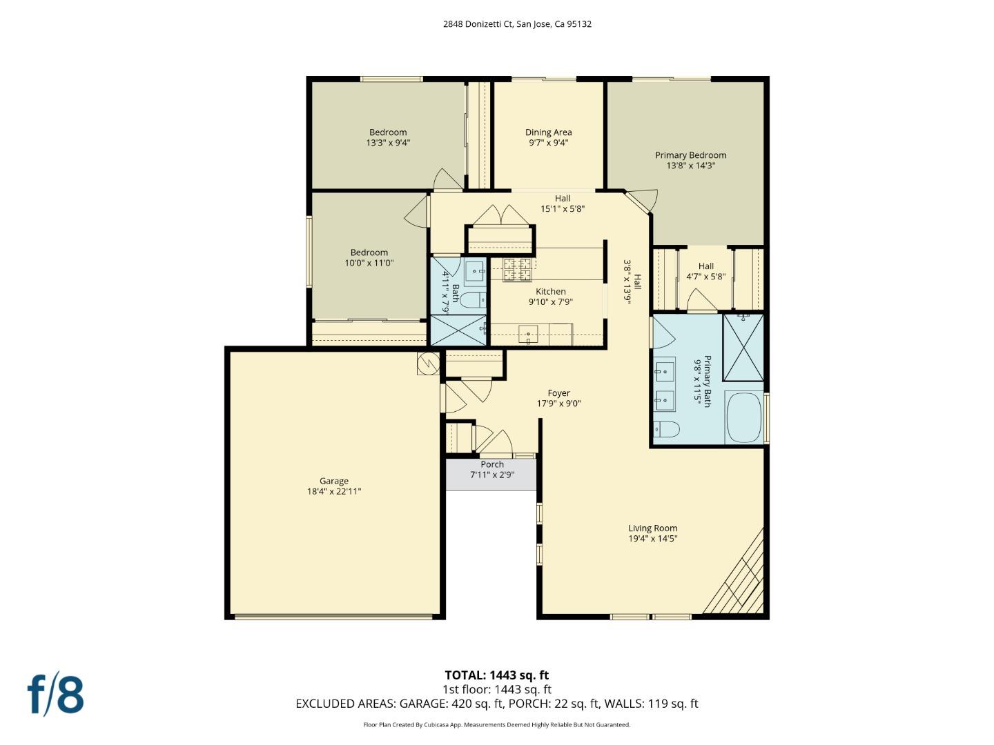 Detail Gallery Image 33 of 33 For 2848 Donizetti Ct, San Jose,  CA 95132 - 3 Beds | 2 Baths